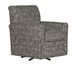 Hooten Accent Swivel Chair in Hematite Fabric by Jackson Furniture - 3288-21-N