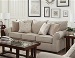 Maddox Sofa in Stone Fabric by Jackson Furniture - 4152-03-S