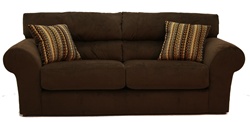 Mesa Sofa Sleeper in "Chocolate" Fabric by Jackson Furniture - 4366-04