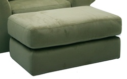 Mesa Storage Ottoman in "Sage" Fabric by Jackson Furniture - 4366-S-77