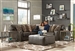 Denali 2 Piece Sectional in Steel Leather by Jackson Furniture - 4378-02L-S