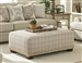 Newberg Cocktail Ottoman in Winter Fabric by Jackson Furniture - 4421-28