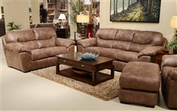 Grant 2 Piece Set in Silt Leather by Jackson Furniture - 4453-S-S