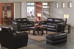 Sergio 2 Piece Set in Mahogany Leather by Jackson Furniture - 4526-S-M