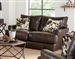 Pavia Loveseat in Cocoa Leather by Jackson Furniture - 5482-02