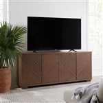 Easton 82 Inch TV Console in Urban Bronze Finish by Liberty Furniture - 214-TV82