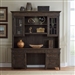 Paradise Valley Credenza and Hutch in Saddle Brown Finish by Liberty Furniture - LIB-297-HO-CHS