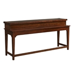 Aspen Skies Console Bar Table in Russet Brown Finish by Liberty Furniture - LIB-316-OT7436