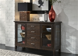 Pebble Creek Server in Weathered Tobacco Finish by Liberty Furniture - 476-SR6036