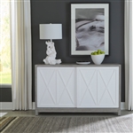 Palmetto Heights Server in Two Tone Shell White and Driftwood Finish by Liberty Furniture - 499-SR6036