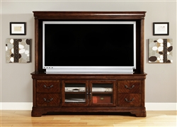 Alexandria Entertainment in Autumn Brown Finish by Liberty Furniture - 722-ENT