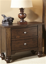 Southern Pines Nightstand in Bark Finish by Liberty Furniture - 818-BR61