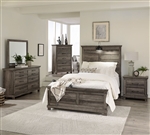 Lakeside Haven Panel Bed 4 Piece Youth Bedroom Set in Brownstone Finish by Liberty Furniture - 903-BR-Y