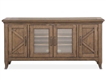 Roxbury Manor 65 Inch TV Console in Homestead Brown Finish by Magnussen - MAG-E5011-08