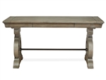 Tinley Park Home Office Writing Desk in Dove Tail Grey Finish by Magnussen - MAG-H4646-01