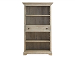 Tinley Park Home Office Bookcase in Dove Tail Grey Finish by Magnussen - MAG-H4646-20