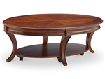 Winslet 3 Piece Occasional Table Set in Cherry Finish by Magnussen - MAG-T4115-47-07