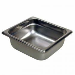 Sixth Size Steam Table Pan - 2.5" Deep by Paragon - PAR-5062