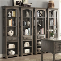 Austin 2 Piece Bookcase in Earl Grey Finish by Parker House - AUS-250P