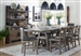 Lodge 9 Piece Counter Height Dining Set in Siltstone Finish by Parker House - DLOD-86CH-2-9M