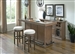 Sundance Quartz Top Bar Unit 3 Piece Set in Sandstone Finish by Parker House - DSUN-80BAR-2-SS-3S