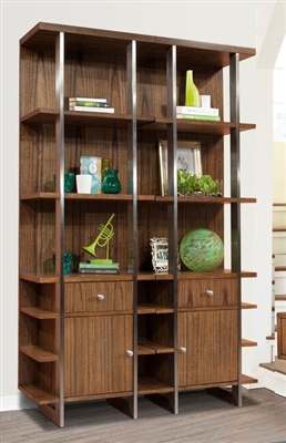 Madison 2 Piece Bookcase in Burnished Amber Finish by Parker House - MAD-250P