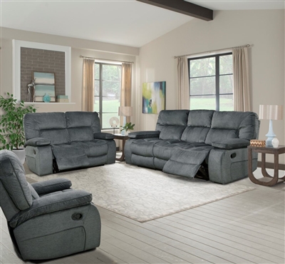 Chapman 2 Piece Reclining Set in Polo Fabric by Parker House - MCHA-834-POL-SET