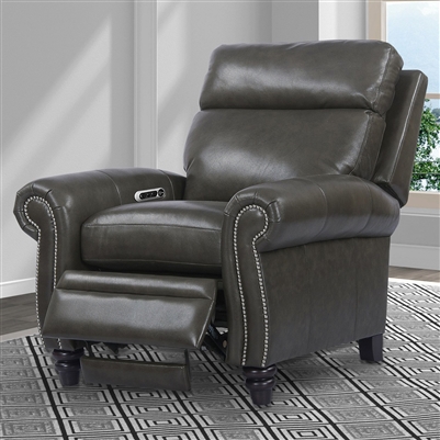 Douglas Power High Leg Recliner in Twilight Leather by Parker House - MDOU#812PH-TWI