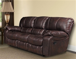 Jupiter Dual Reclining Sofa in Russet Synthetic Leather by Parker House - MJUP-832-RUS