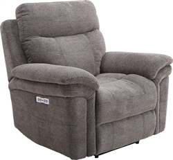 Mason Power Recliner with Power Headrests and USB Port in Calico Chenille by Parker House - MMAS-812PH-CAL