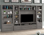 Pure Modern 4 Piece Entertainment in Moonstone Finish by Parker House - PUR#405-4