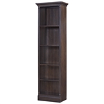 Shoreham 24 Inch Bookcase in Medium Roast Finish by Parker House - SHO#424-MDR