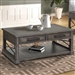 Sundance Cocktail Table in Smokey Grey Finish by Parker House - SUN#01-SGR