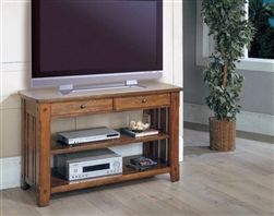 Sedona 50-Inch TV Console/Sofa Table in Antique Vintage Oak Finish by Parker House - TAB-13-07