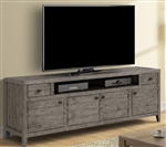 Tempe 84 Inch TV Console in Grey Stone Finish by Parker House - TEM#84-GST