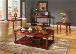 Andrews Occasional Tables in Traditional Cherry Finish by Parker House - TPAN-00