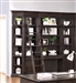 Washington Heights 6 Piece Library Wall in Washed Charcoal Finish by Parker House - WAS-420-6