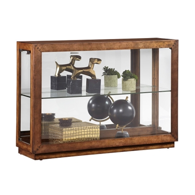 PFC Side Entry Console Curio Display Cabinet by Pulaski - PUL-P021657