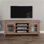 Vivian 64 Inch TV Console in Light Brown Finish by Sunny Designs - SD-3644DR-64