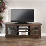 Vivian 64 Inch TV Console in Brown Finish by Sunny Designs - SD-3644RN-64