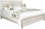 Riverwood Bed in Whitewashed Finish by Samuel Lawrence - SLF-S466-BR-K1