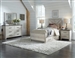 Riverwood 4 Piece Youth Panel Bedroom Set in Whitewashed Finish by Samuel Lawrence - SLF-S466-BR-K13-SET