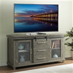 Industrial Charms 64" TV Stand/Server in Washed Gray Finish by Vilo Home - VILO-VH1854