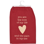 Love Of My Life Kitchen Towel