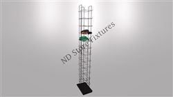 Cap Display Rack 12 Tier