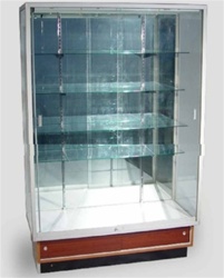 Full View Glass Wallcase