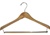 17" Shirt & Pant Wood Hangers