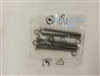 Casablanca Fan Canopy Mounting Screws SILVER GENUINE