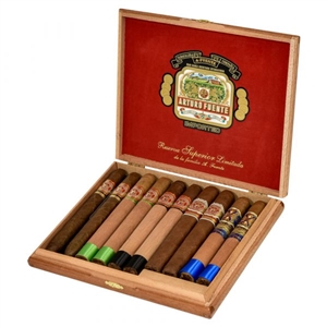 Arturo Fuente Extremely Rare Holiday Collection (Includes 2 of Each: Arturo Fuente Hemingway Classic, Arturo Fuente Double Chateau Sun Grown, Arturo Fuente Double Chateau Fuente, Fuente Fuente Opus X 20th Anniversary Father & Son, and Arturo Fuente Mag...