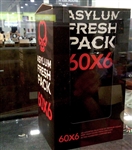 Asylum 6 x 60 Fresh Pack (Includes a 13 Corojo, 13 Connecticut, Straight Jacket, and a Nychrophilia)